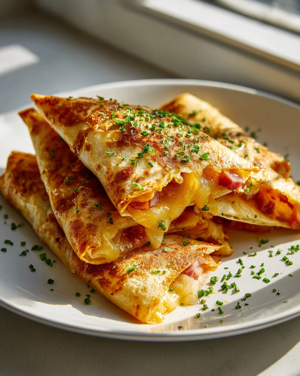 Airfryer Rind-Käse-Taschen: Einfach, schnell & super knusprig!