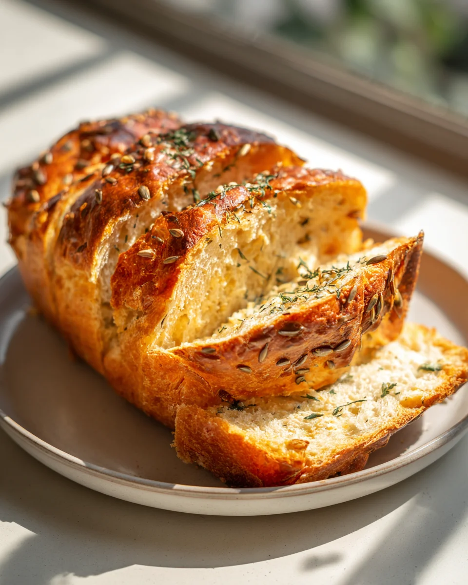 Hüttenkaese Brot: Einfach, lecker & proteinreich backen!