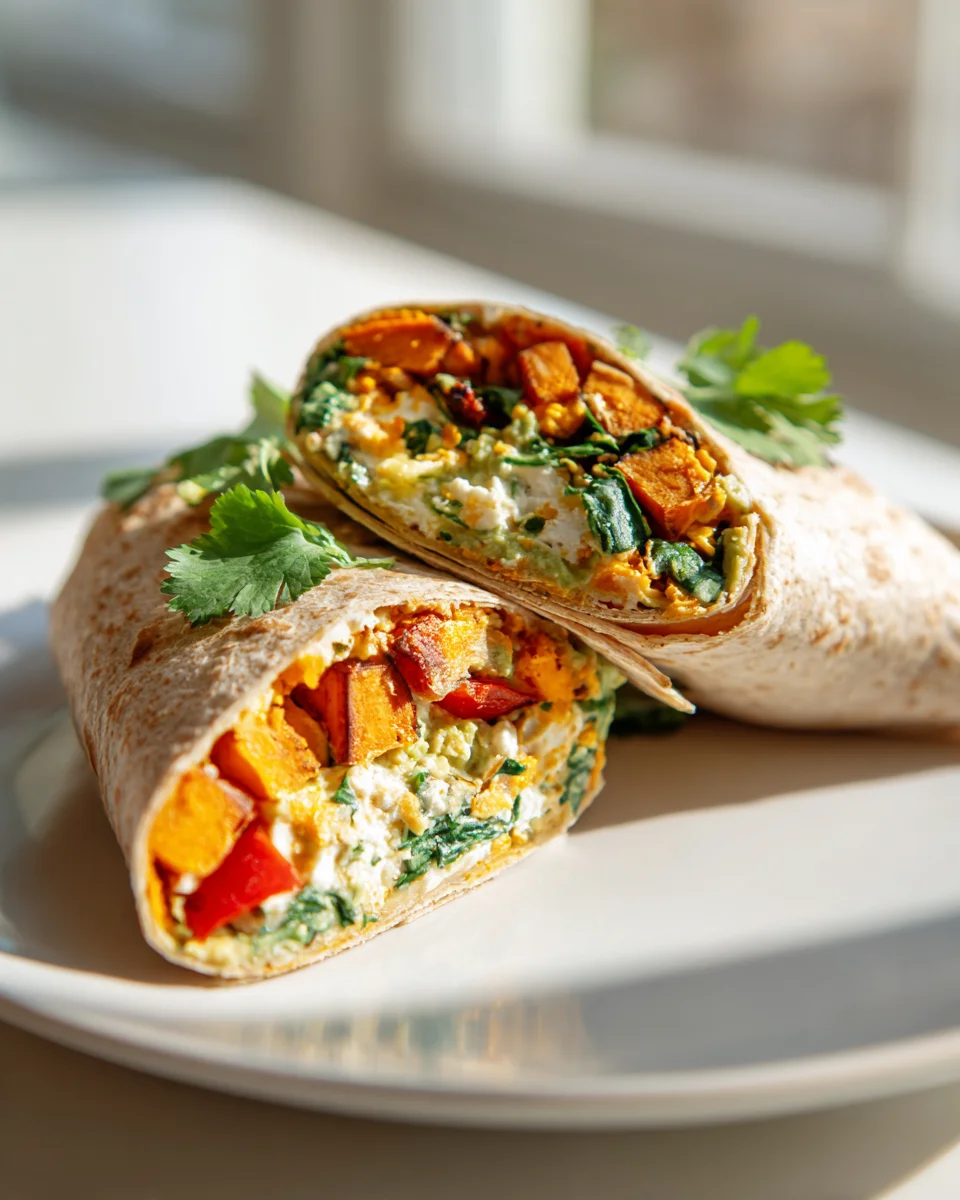 Süßkartoffel-Veggie-Wrap: Dein Frühstück mit alkoholfreiem Ale