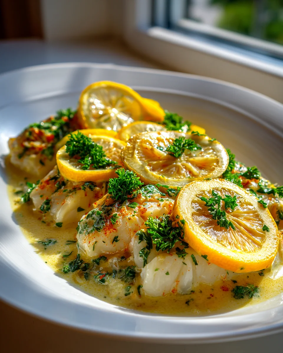 Saftiges Zitronenfischfilet aus dem Ofen – Einfach und lecker!