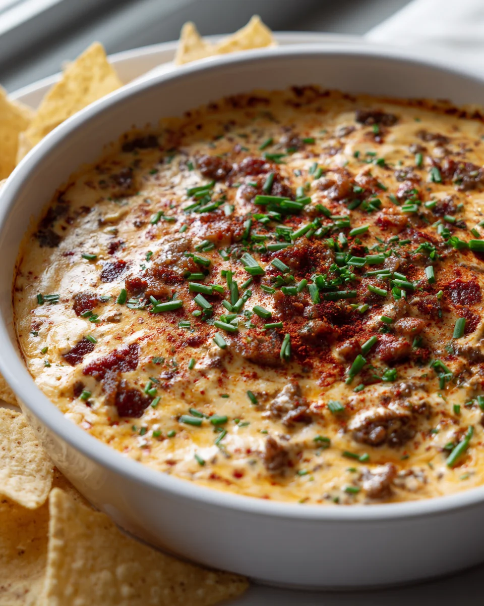 Der ultimative Beef Bacon Ranch Käse Dip: Dein neues Highlight!