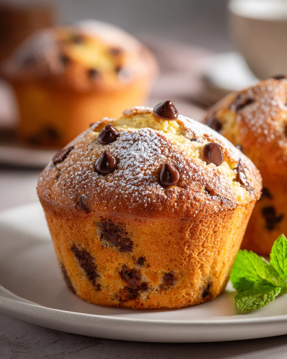 Die besten Schoko-Chip Muffins: Bakery Style & unwiderstehlich