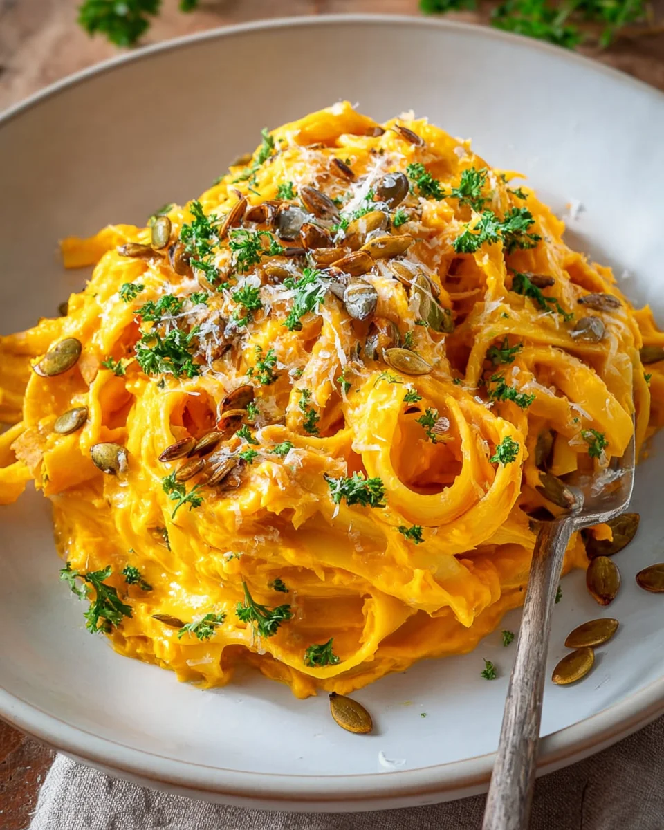 Cremige Kürbis Pasta: Perfekte Sauce leicht gemacht!