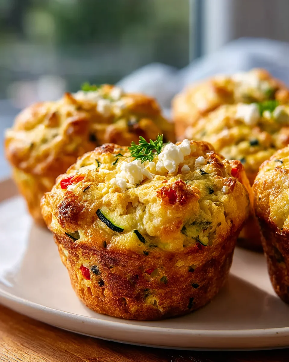 Herzhafte Muffins mit Feta: Schnell, einfach, unglaublich lecker!