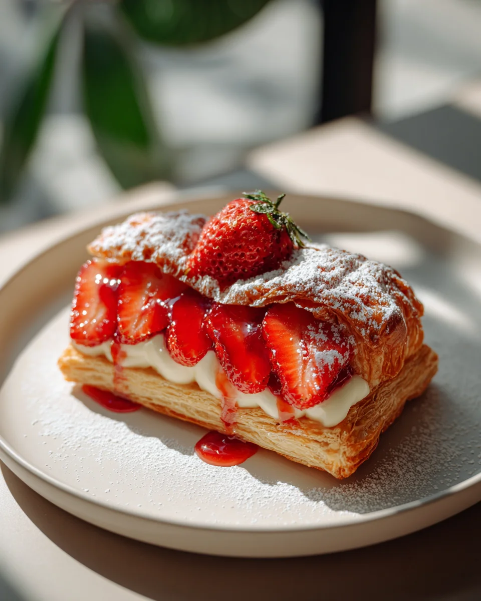 Strawberry Danish Rezept: Süßer Genuss für Frühstück & Kaffee
