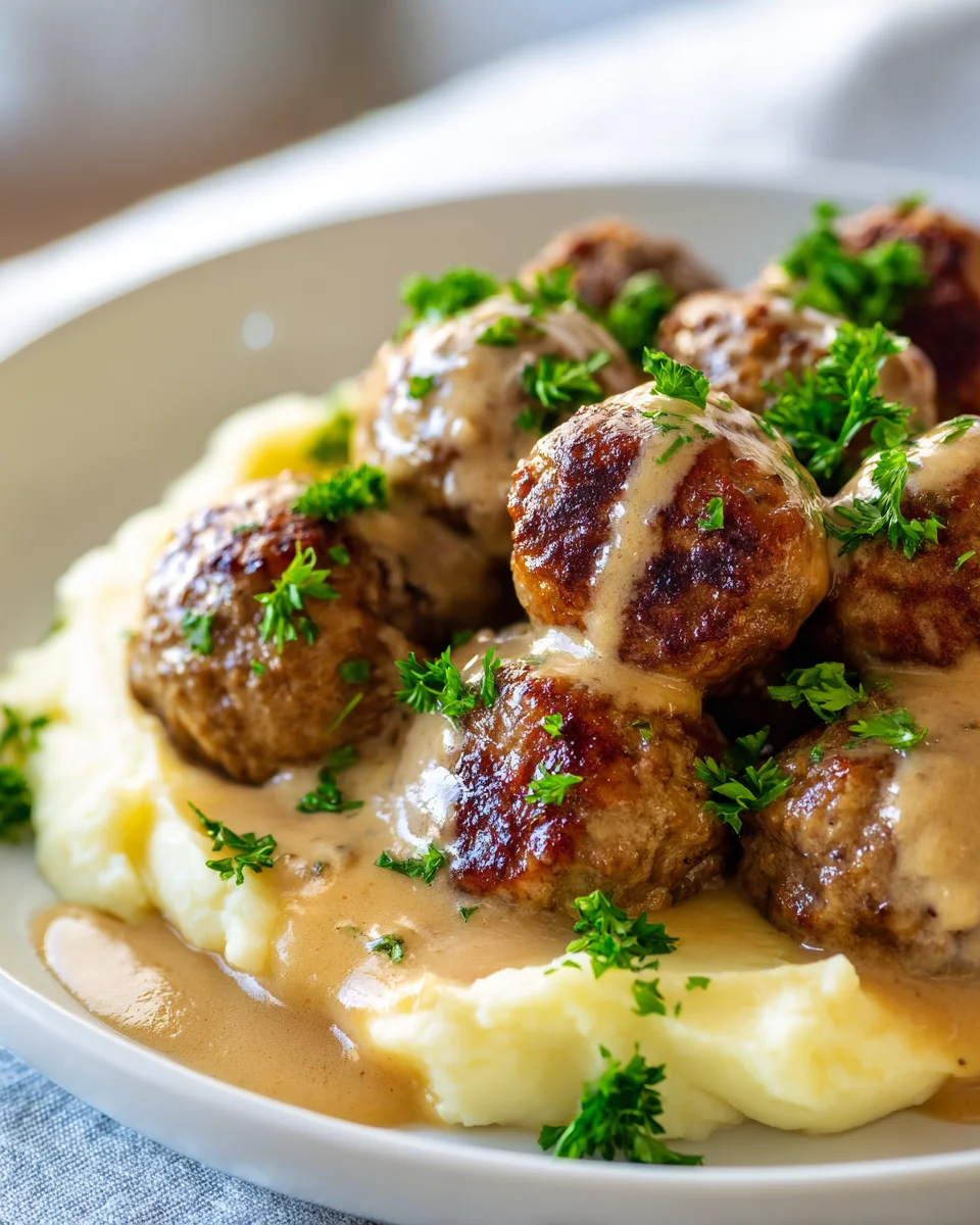 Zarte Schwedische Köttbullar: Sebastians Kindheits-Rezept