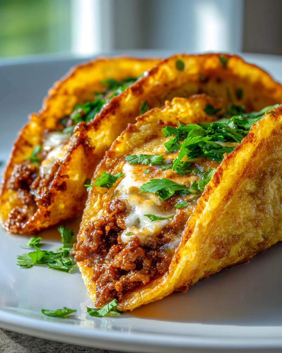 Knusprige Rinderhack-Tacos: Einfach, schnell & unwiderstehlich