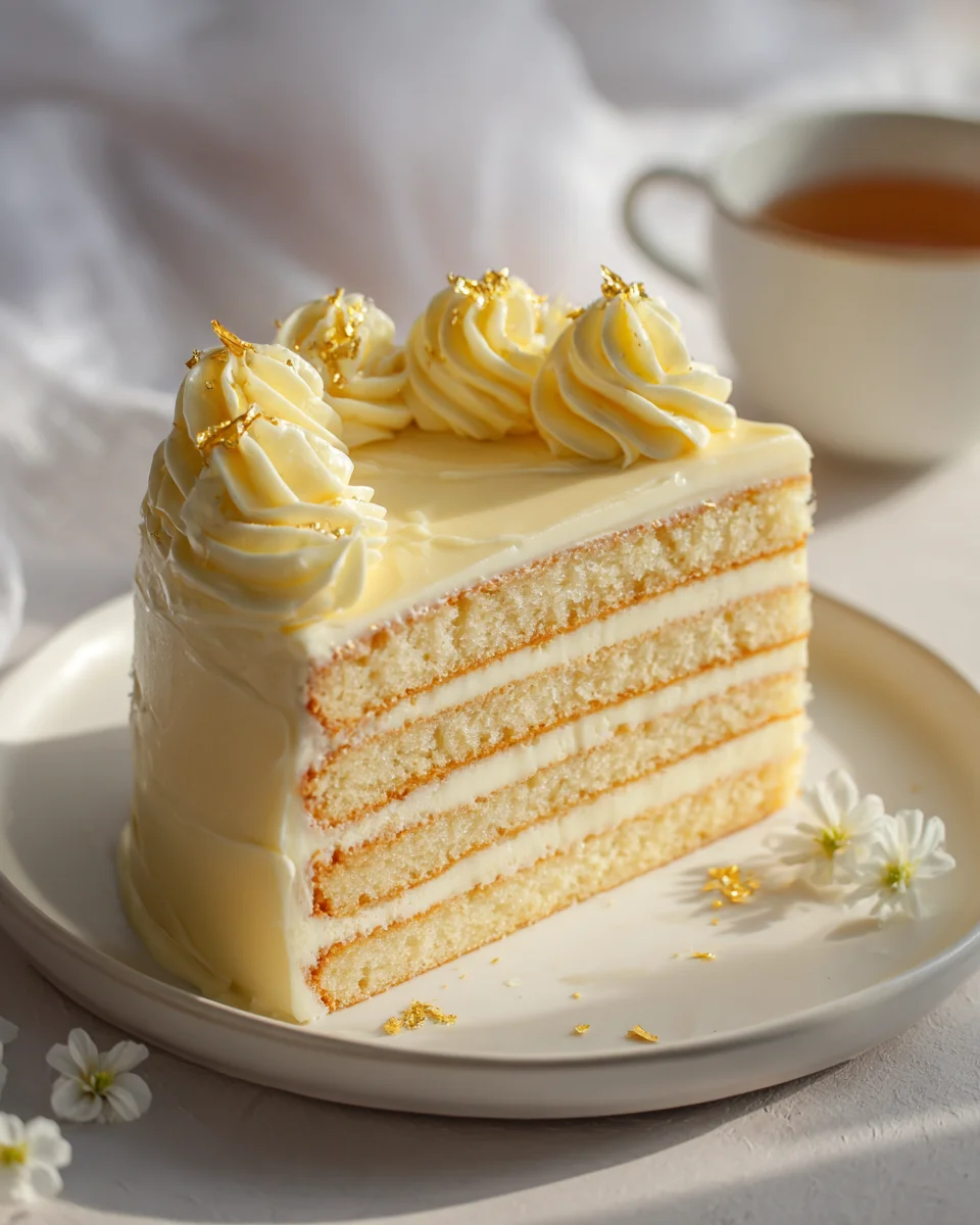 Klassische Vanille Buttercreme Torte – Einfach und Lecker!