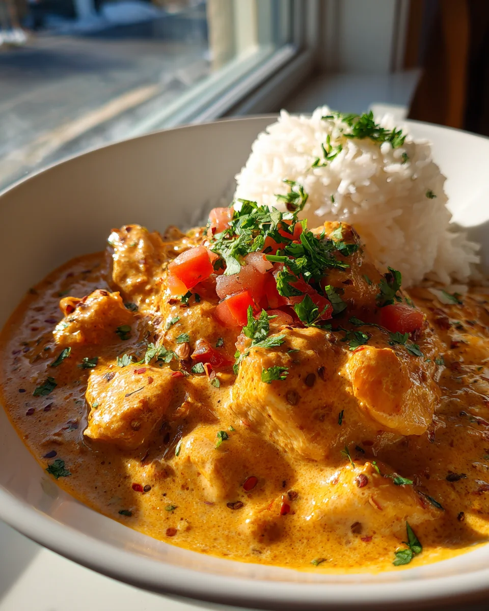 Cremiges Butter Chicken Curry – Ein Geschmackserlebnis!