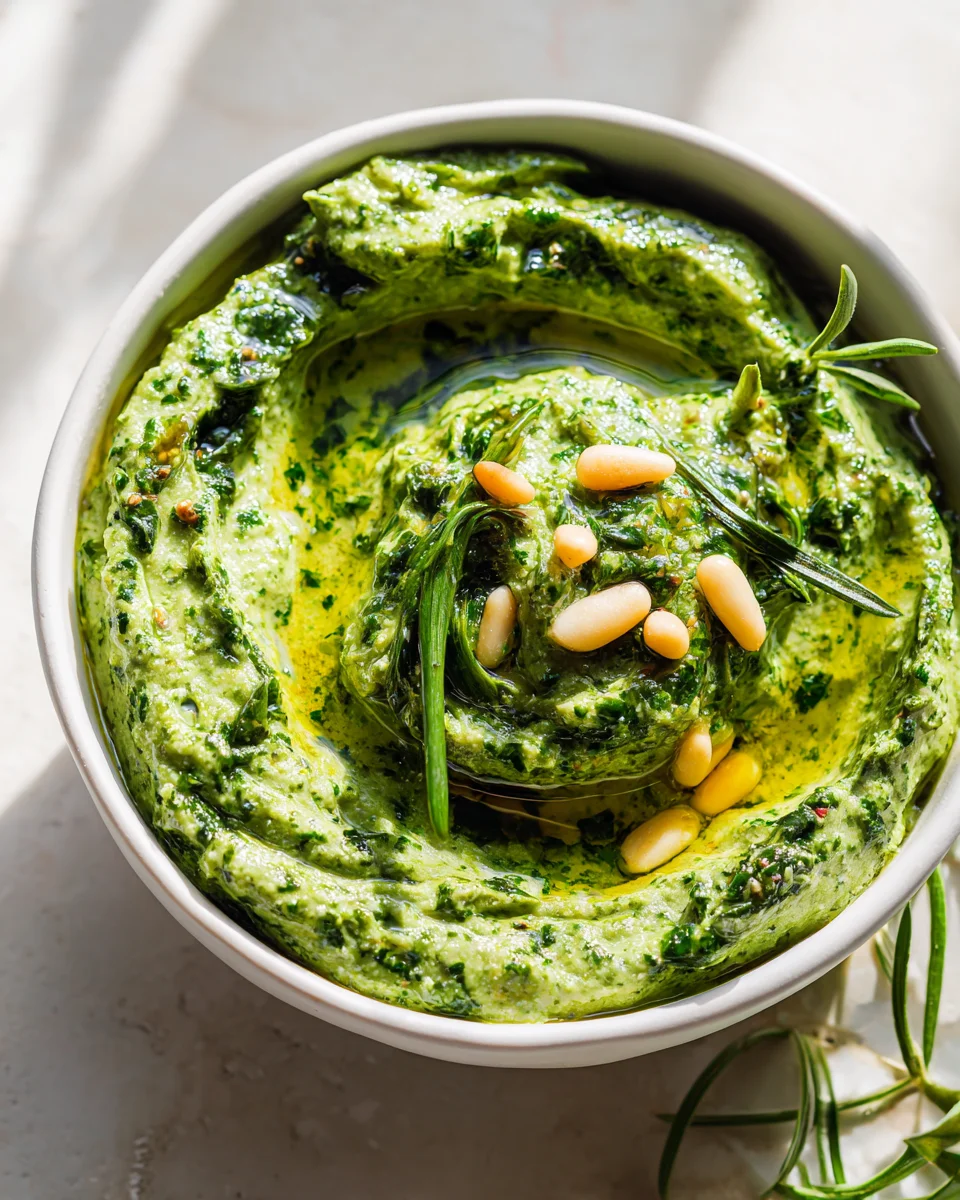 Veganes Bärlauchpesto ohne Käse – schnell & einfach selbstgemacht!