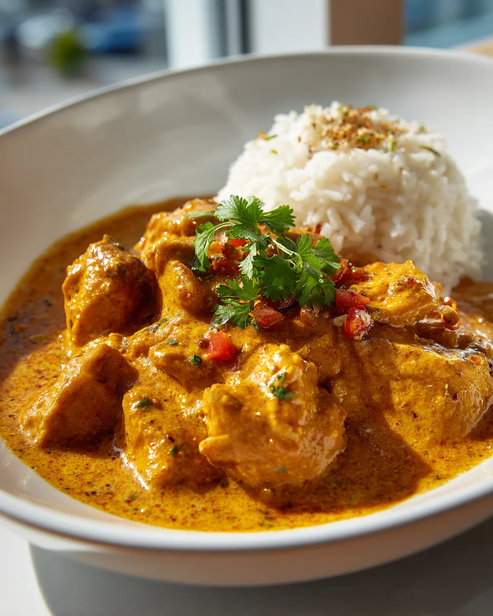 Cremiges Butter Chicken Curry – Ein Geschmackserlebnis!