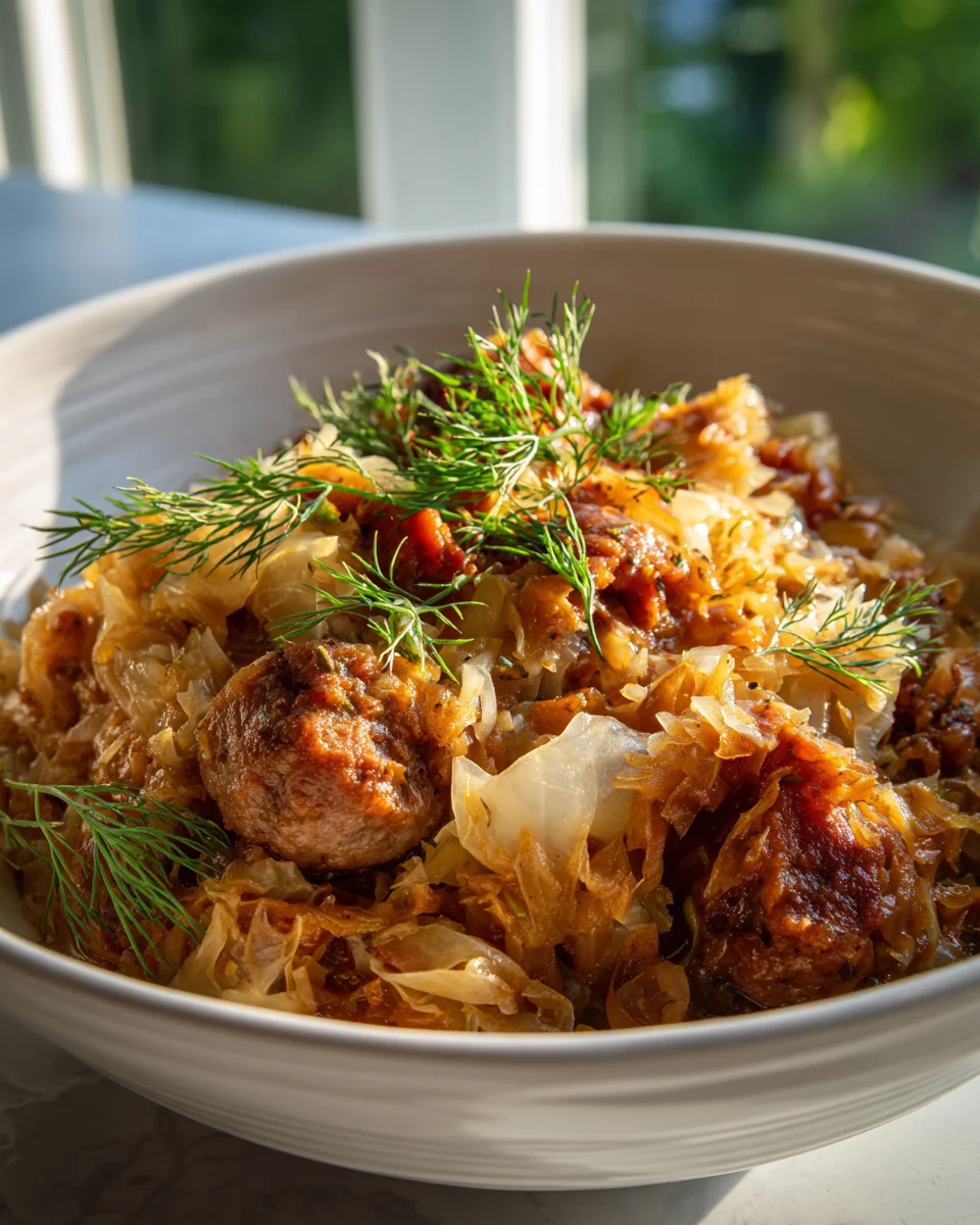 Brisanes Bigos mit Rind: Polnisches Nationalgericht