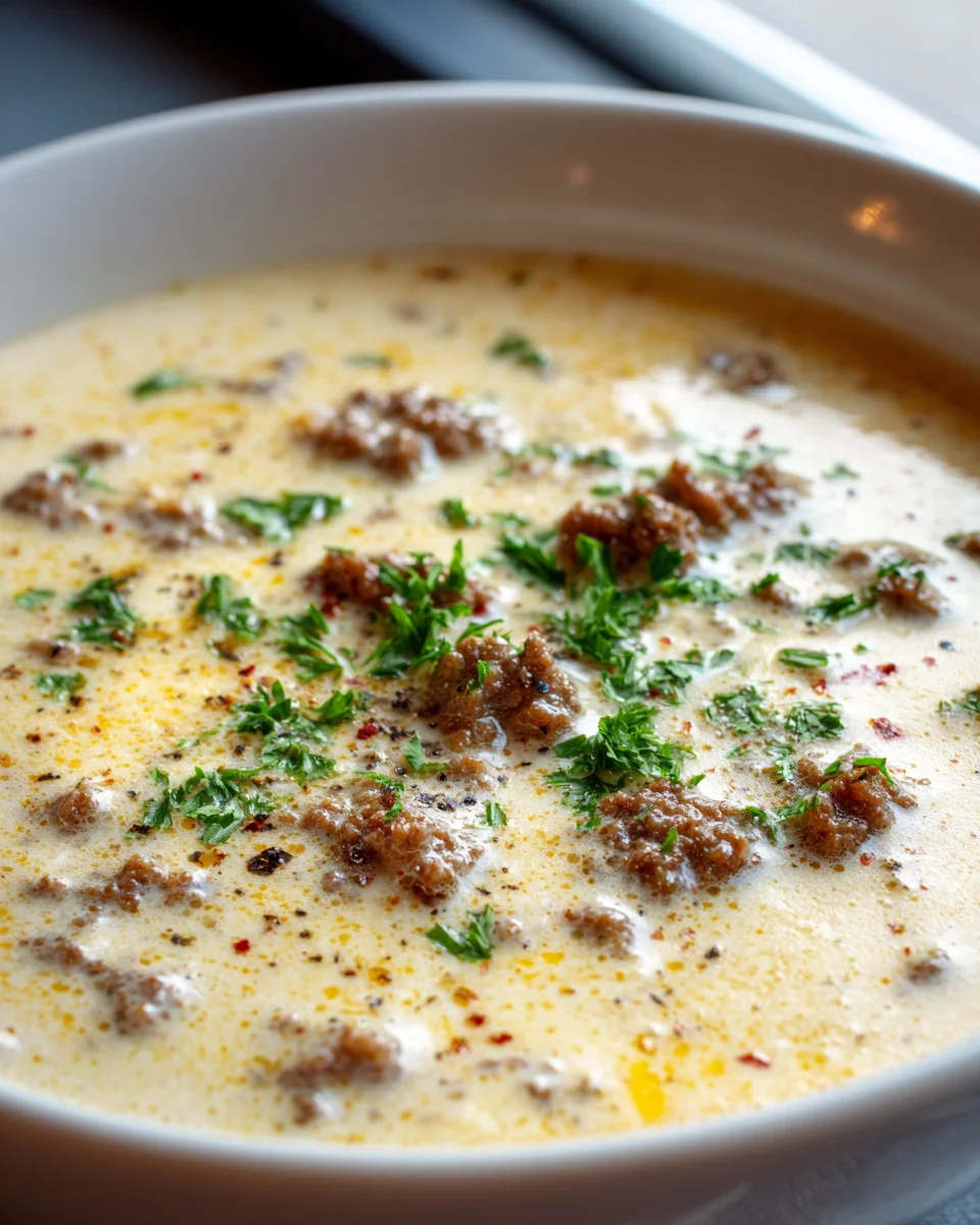 Schnelle Käsesuppe mit Hackfleisch – In Minuten genießen!