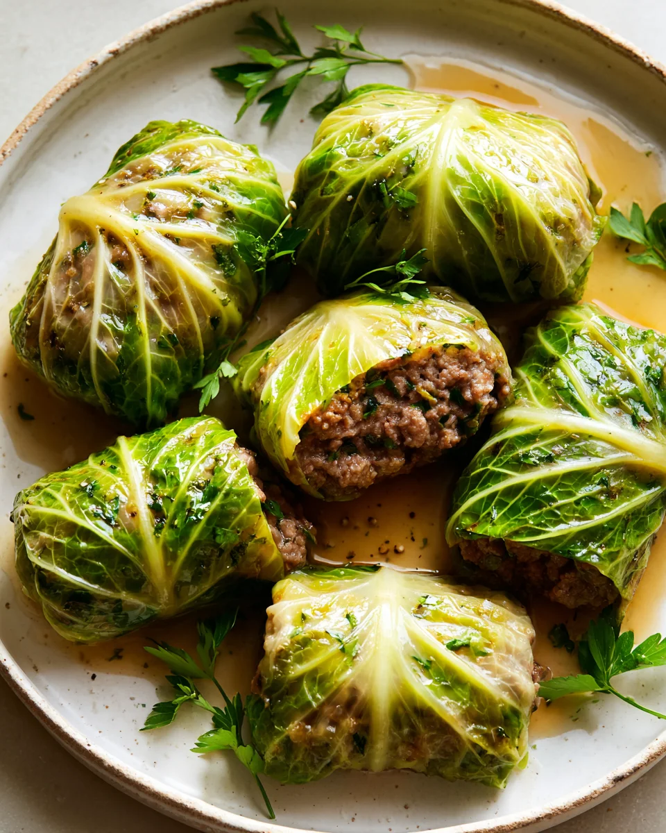 Knoblauch-Kräuter-Kohl-Rindfleisch-Pakete: Lecker & Einfach!