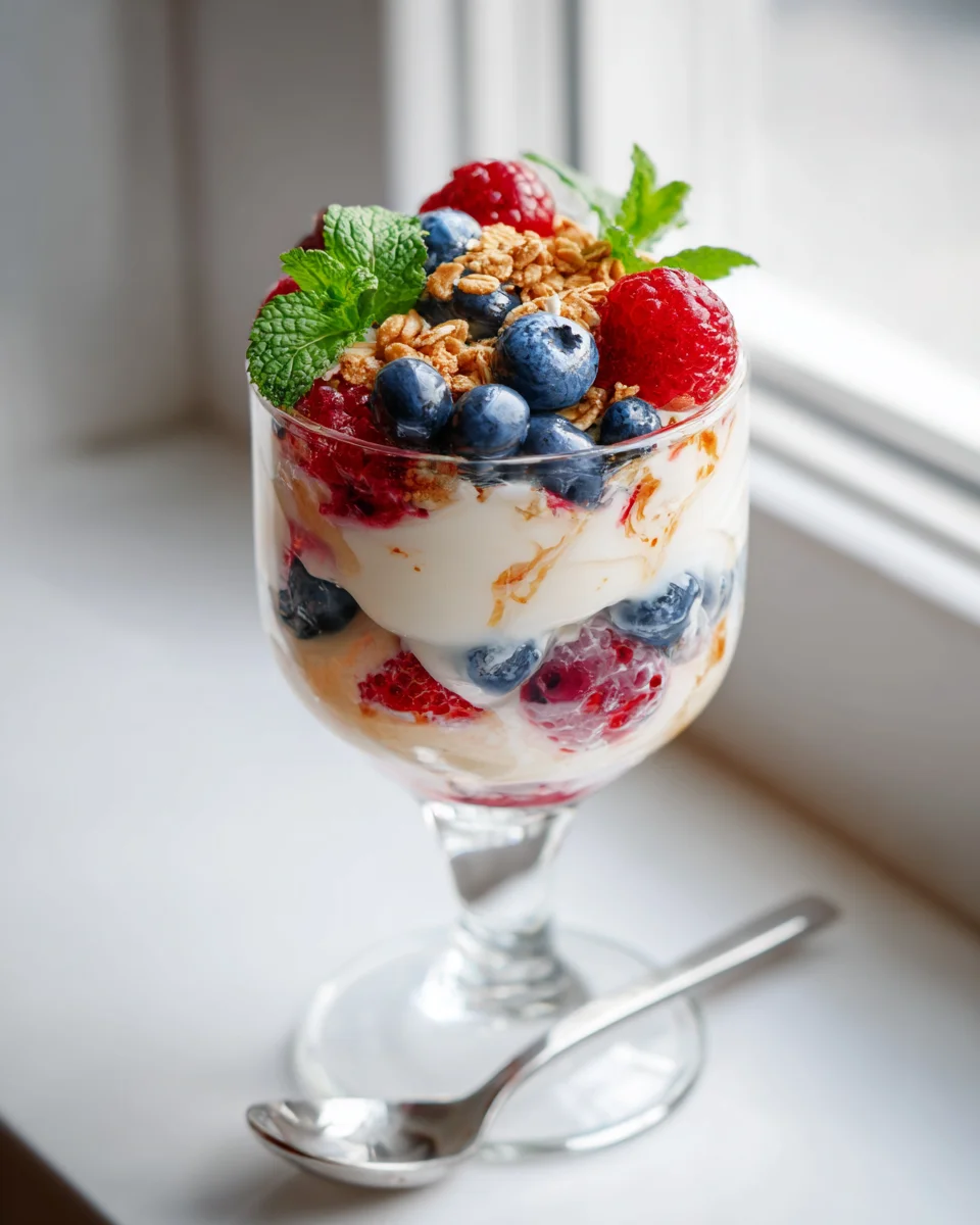 Erdbeer Alkoholfrei Bier Joghurt Parfait – Süß & Leicht