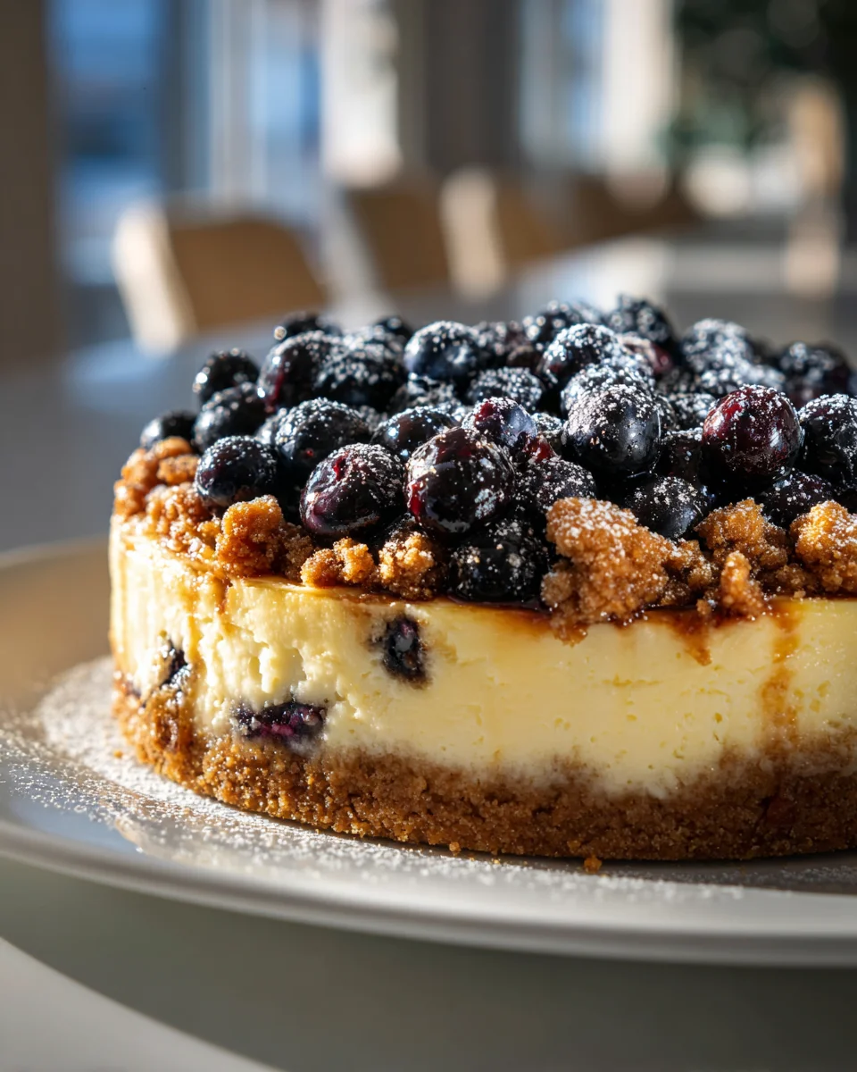 Heidelbeer-Streusel-Käsekuchen: Extra fruchtig, unwiderstehlich!