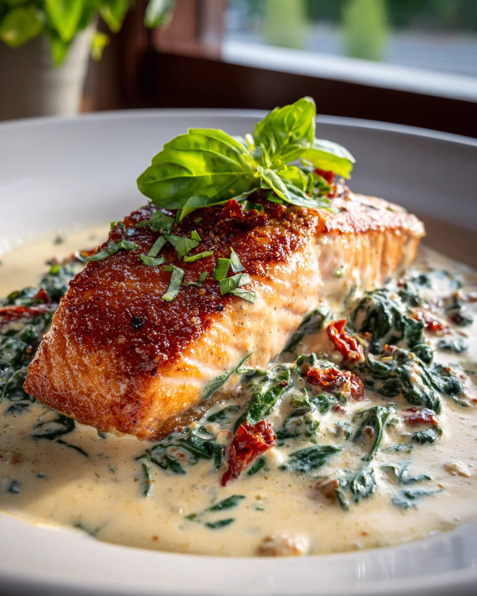 Cremiger Lachs Toskana Pfanne – Dein schnelles Lieblingsrezept!