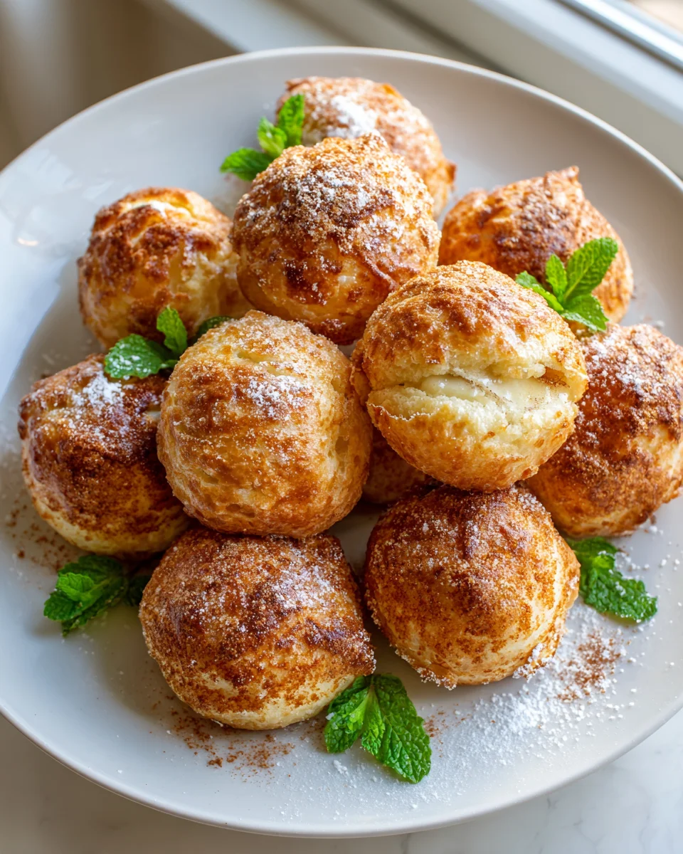 Air Fryer Apfelkuchen-Bomben: Schnell, einfach & unwiderstehlich