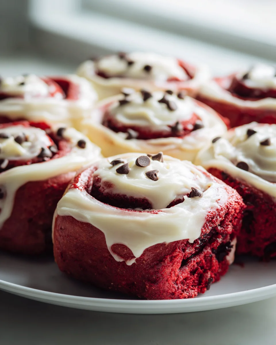 Himmlische Red Velvet Zimtschnecken: Dein süßer Traum!