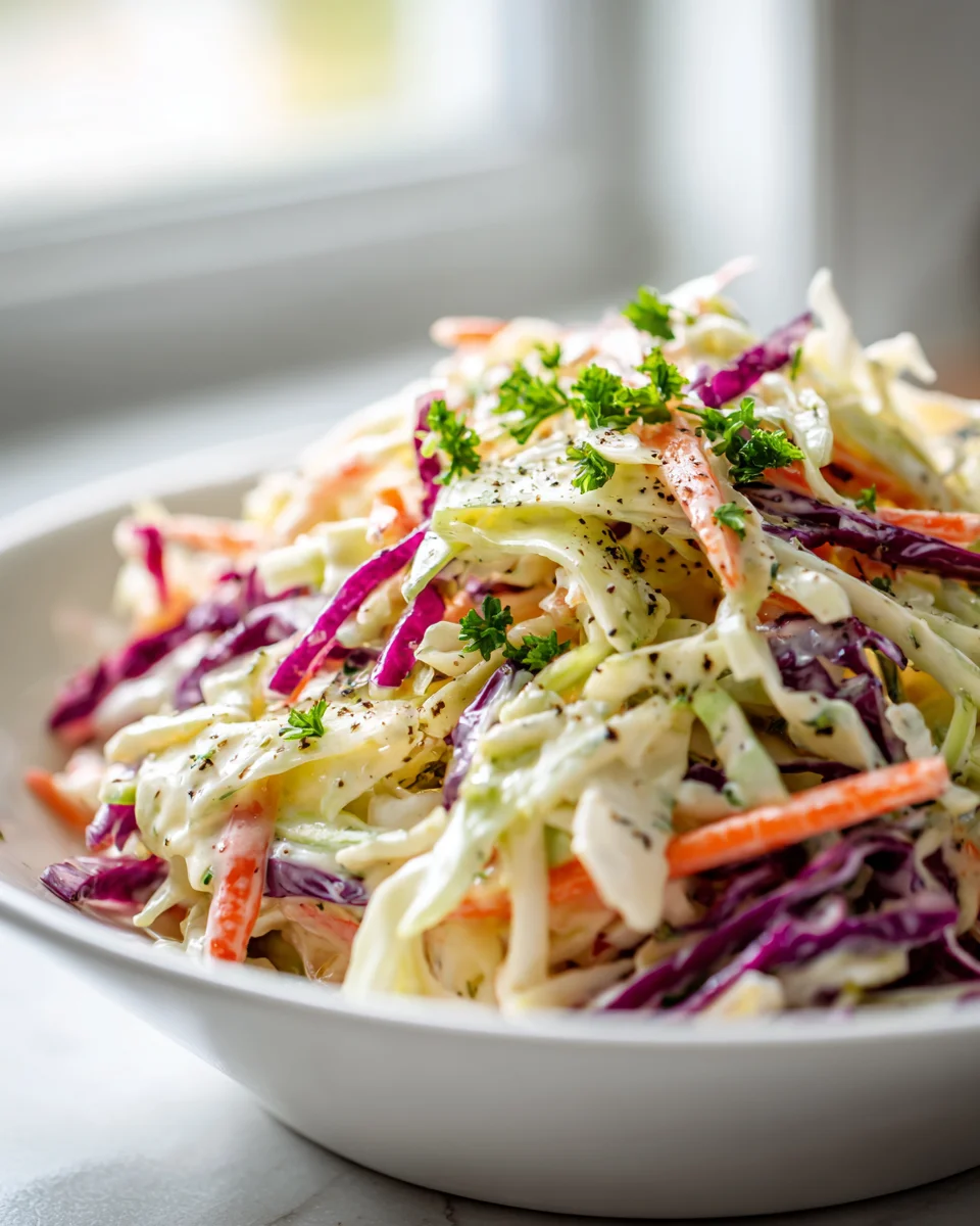 Dein Cremiger Coleslaw mit Unwiderstehlichem Mayo-Dressing