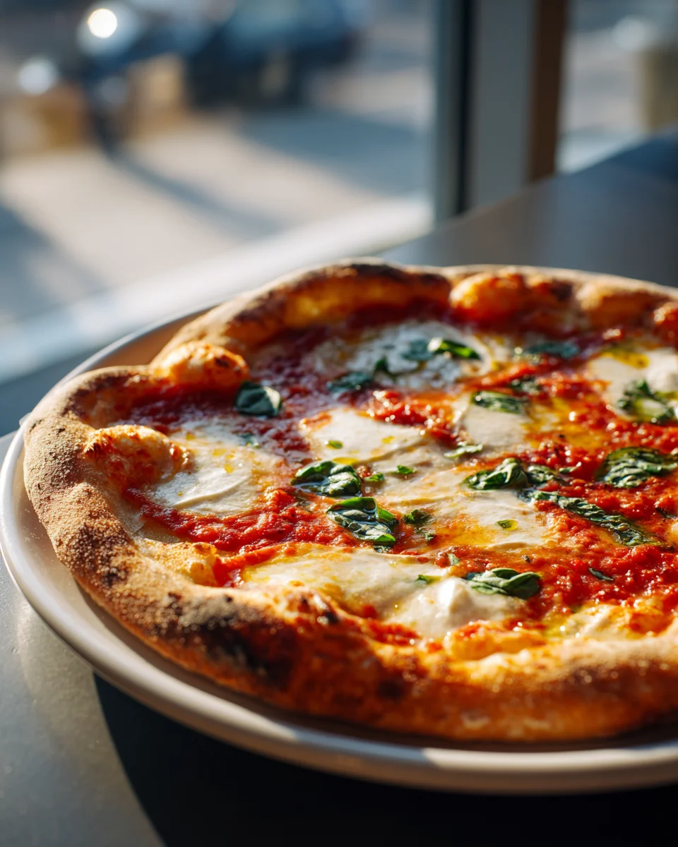 Klassische Vegetarische Margherita Pizza – Einfach & Lecker