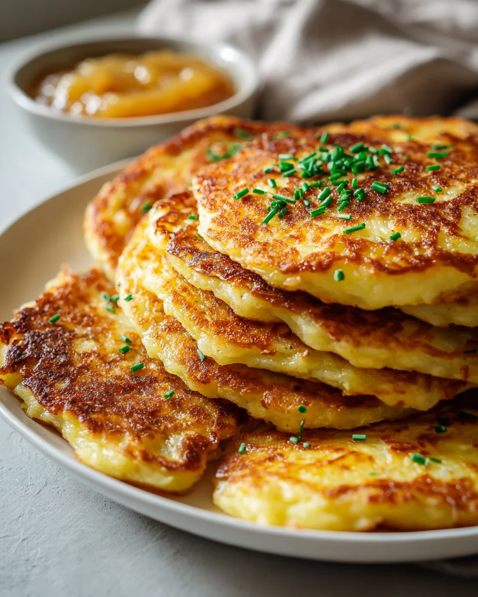 Leckere Reibekuchen: Deutsche Kartoffelpuffer perfekt zubereiten