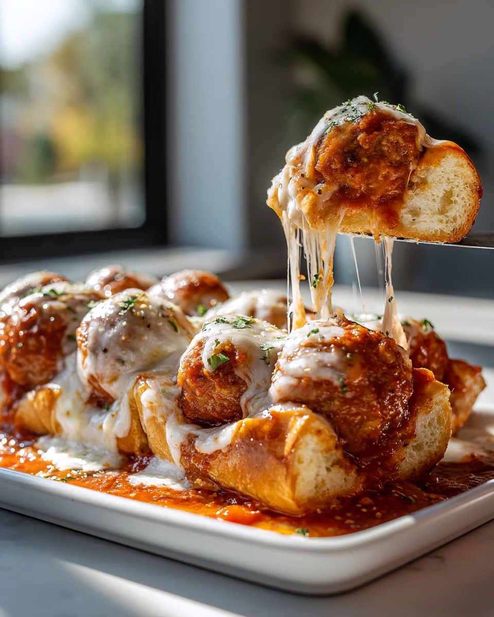 Saftige Rindfleisch Meatball Subs: Dein perfektes Sandwich!
