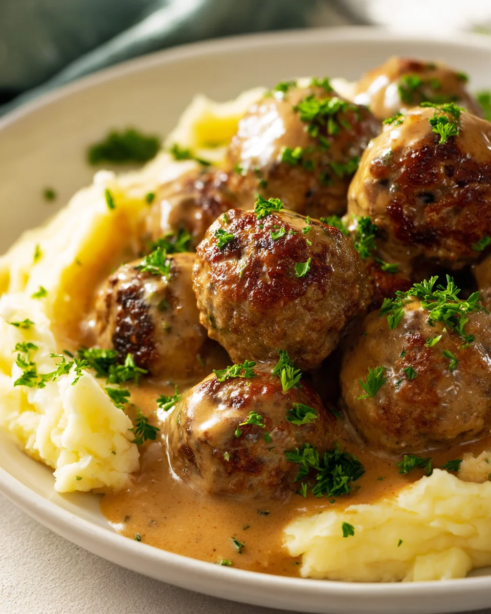 Zarte Schwedische Köttbullar: Sebastians Kindheits-Rezept