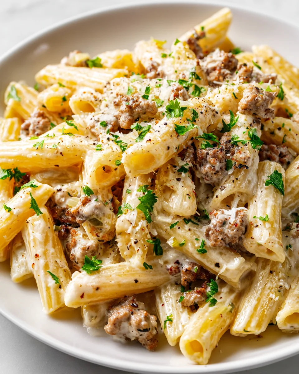 Mini Portionen Käse Lauch Pasta mit Hackfleisch – Meal Prep Genuss!