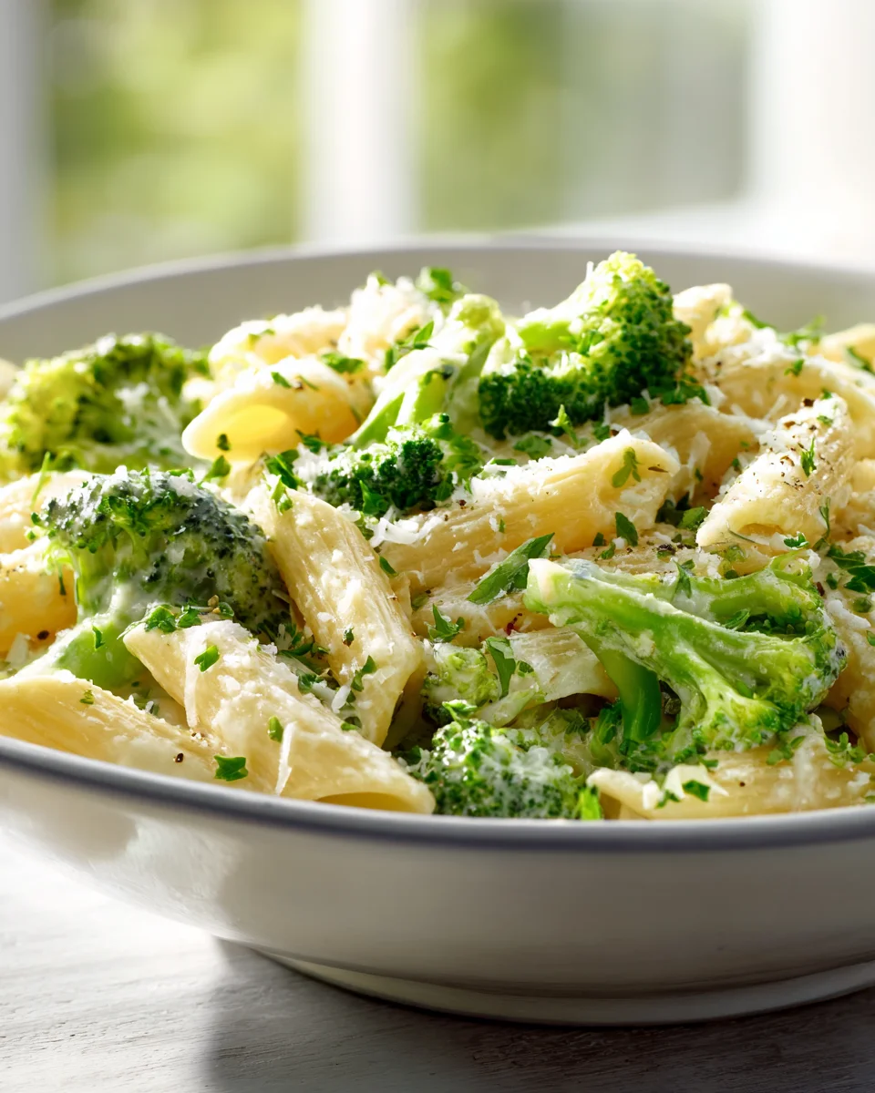 Schnelle Brokkoli Parmesan Pasta Pfanne – Dein Lieblingsgericht!