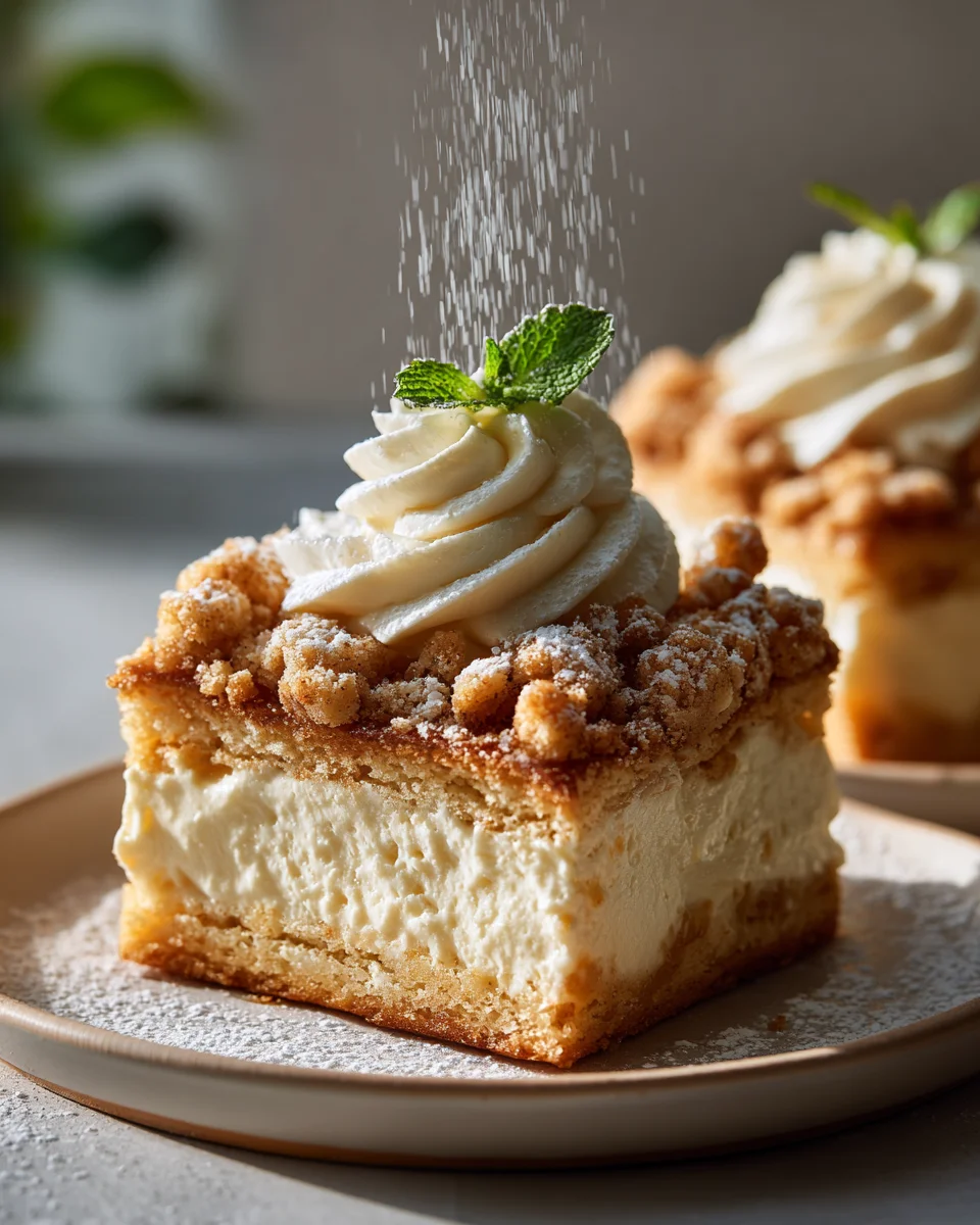 Alkoholfreier Streuselkuchen mit cremiger Vanillecreme