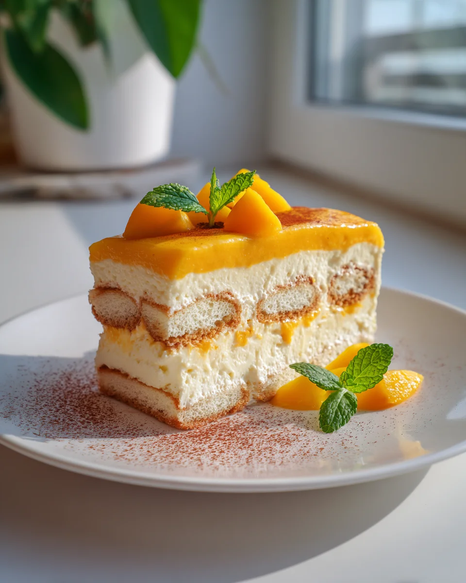 Mango Passionsfrucht Solero Tiramisu – Fruchtiges Dessert Rezept