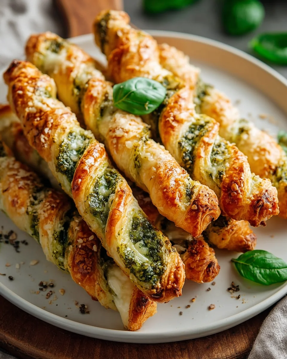 Pesto Drehungen Rezept: Einfach, schnell & voller Geschmack