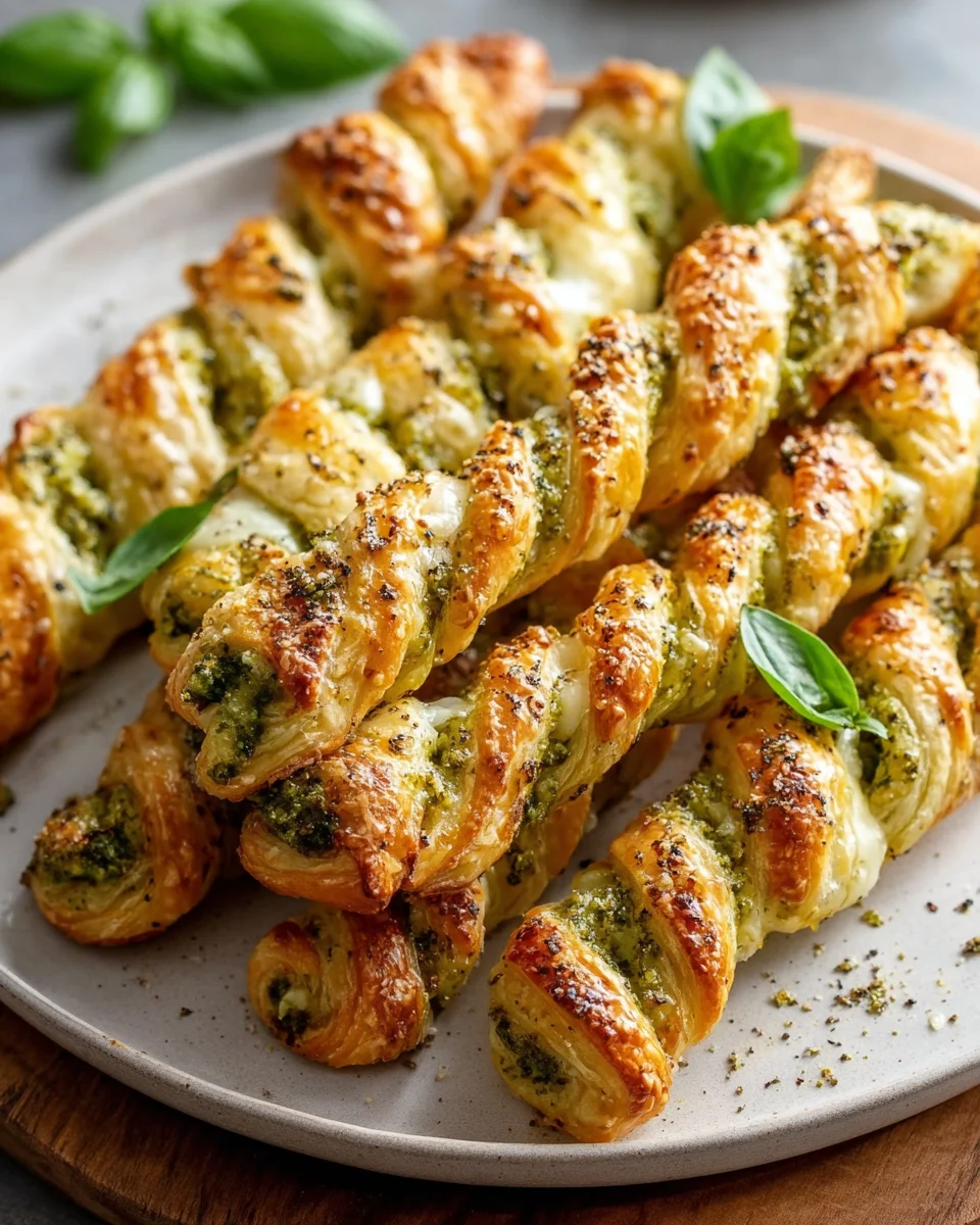 Pesto Drehungen Rezept: Einfach, schnell & voller Geschmack