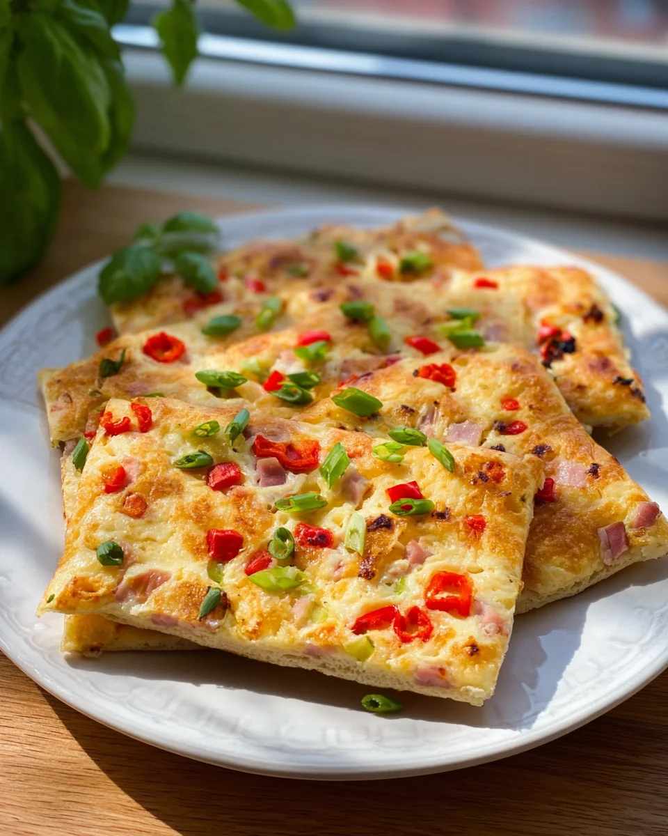 Herzhafter Ofenpfannkuchen mit Rindfleisch und Käse