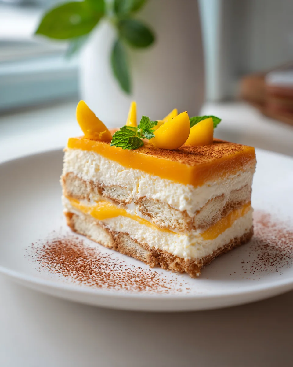 Mango Passionsfrucht Solero Tiramisu – Fruchtiges Dessert Rezept