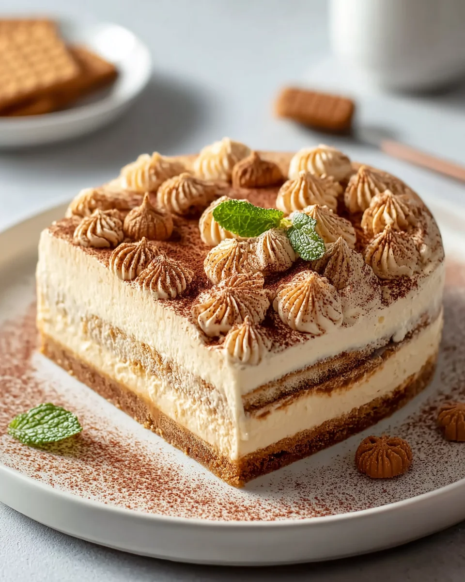 Verführerisches Biscoff Spekulatius Tiramisu Rezept genießen!