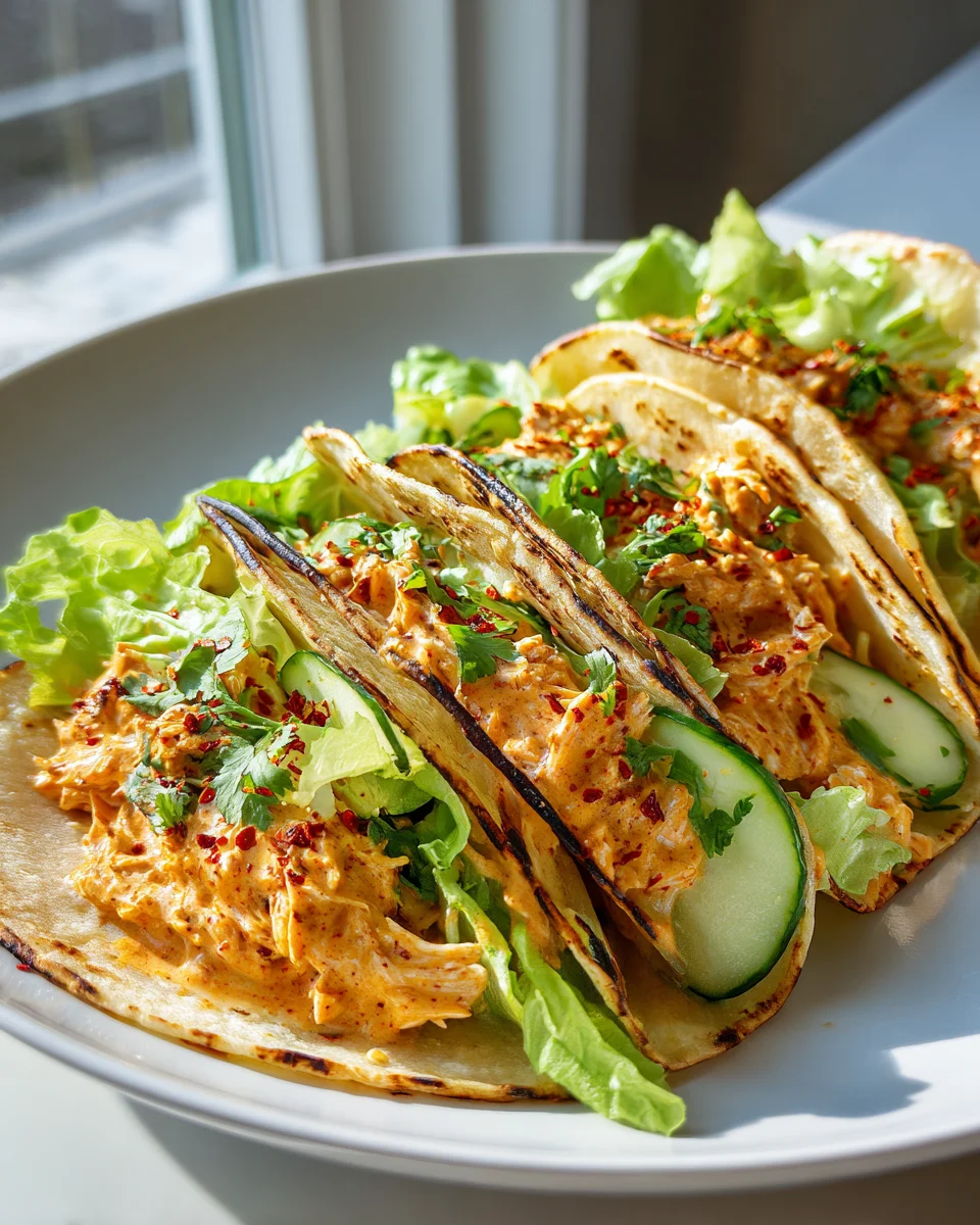 Leckere Bang Bang Chicken Tacos - Schnelles Rezept für Feinschmecker!