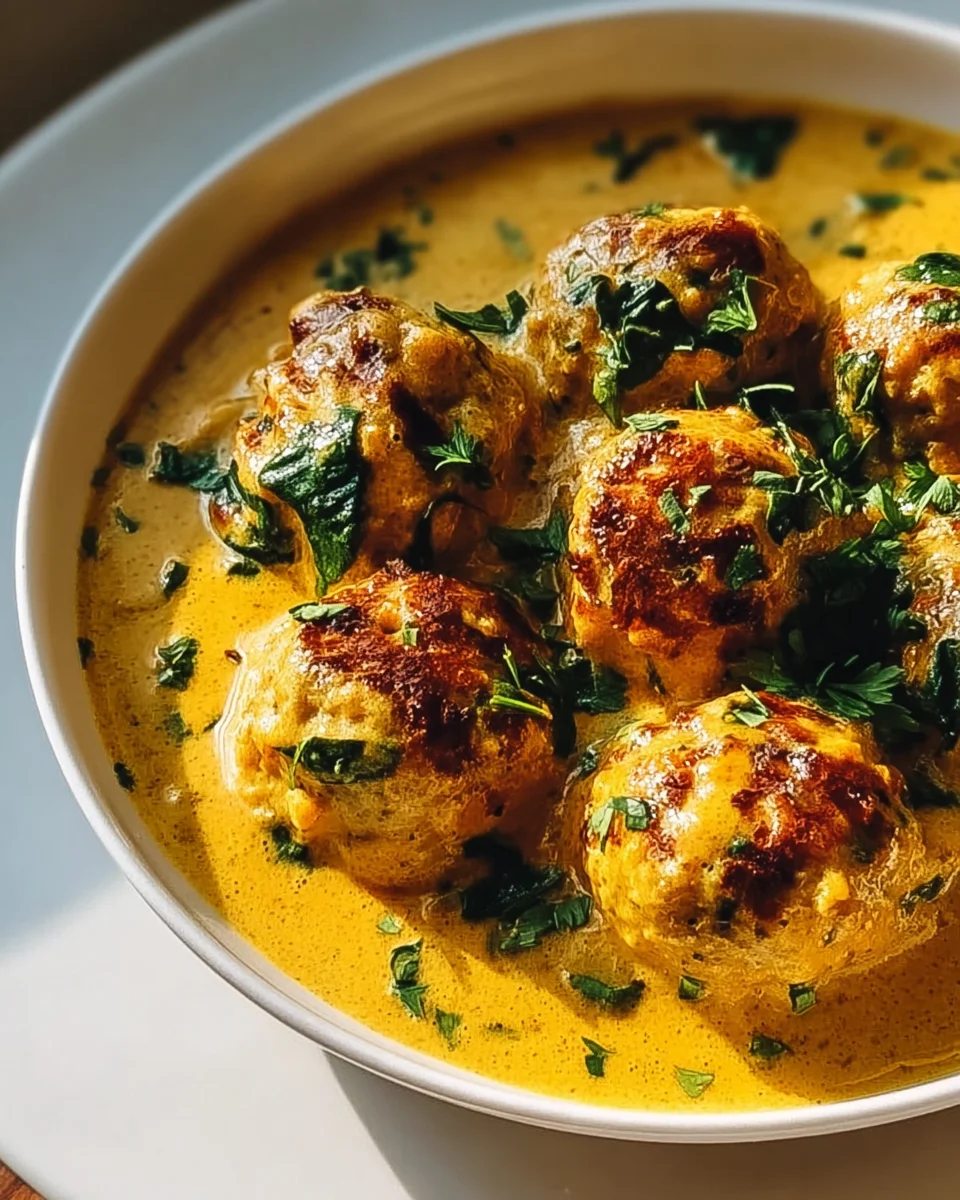 Köstliche Linsenknödel in Curryzauber