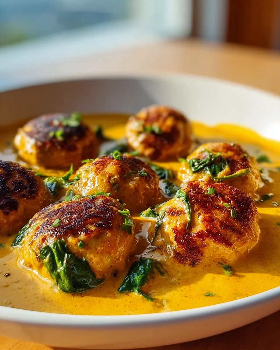 Köstliche Linsenknödel in Curryzauber