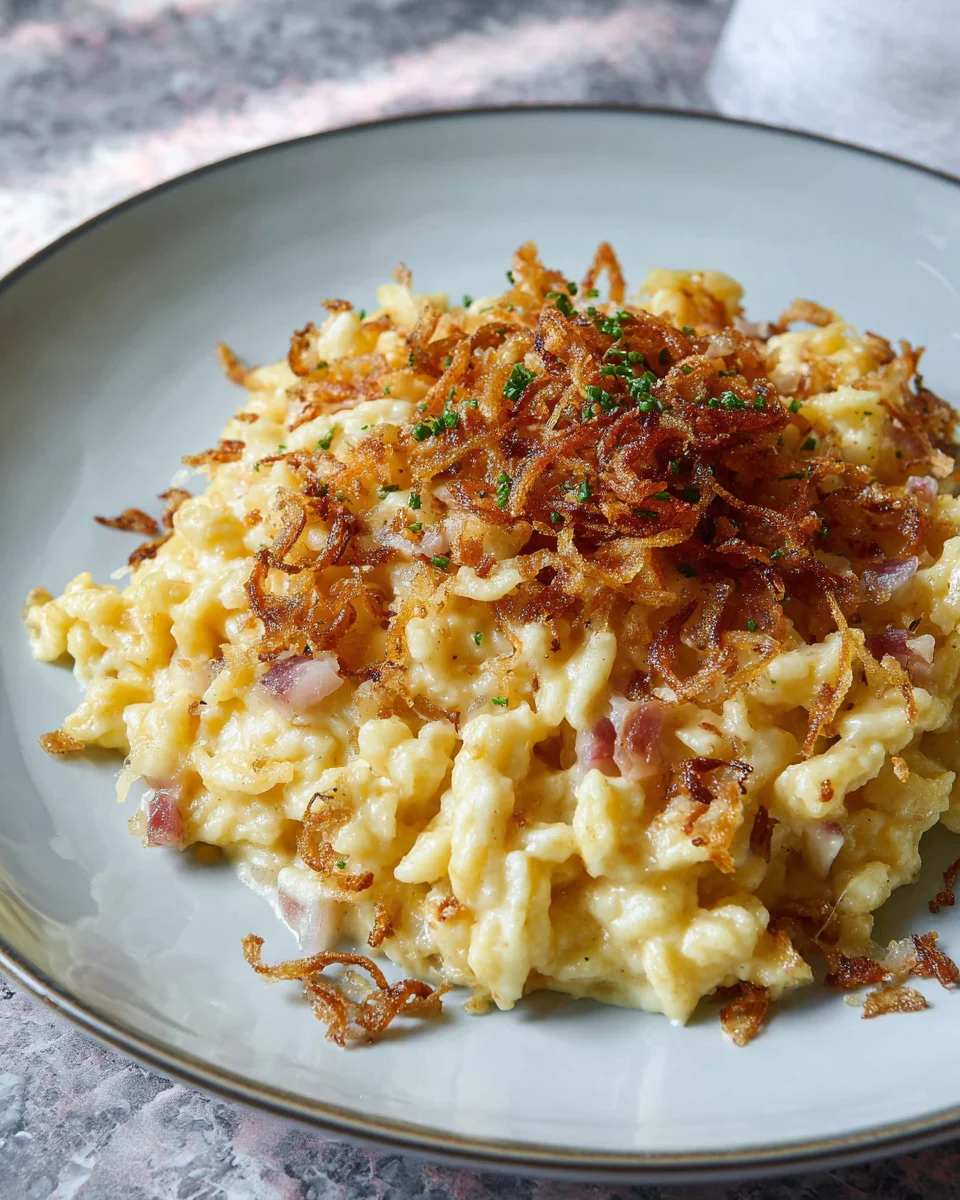 Kalorienarme Kässpatzle – Einfaches Rezept für Genießer!
