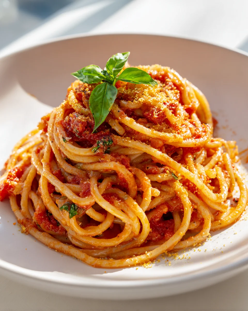 Cremige Vegane Tomaten Pasta – Ein Genuss für jeden Tag!