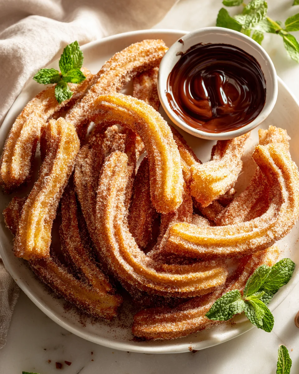 Knusprige Airfryer Churros mit Zimt Zucker – Einfach & Lecker!