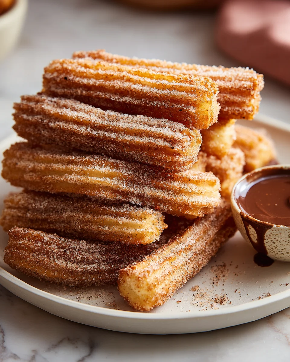 Knusprige Airfryer Churros mit Zimt-Zucker Rezept für Naschkatzen