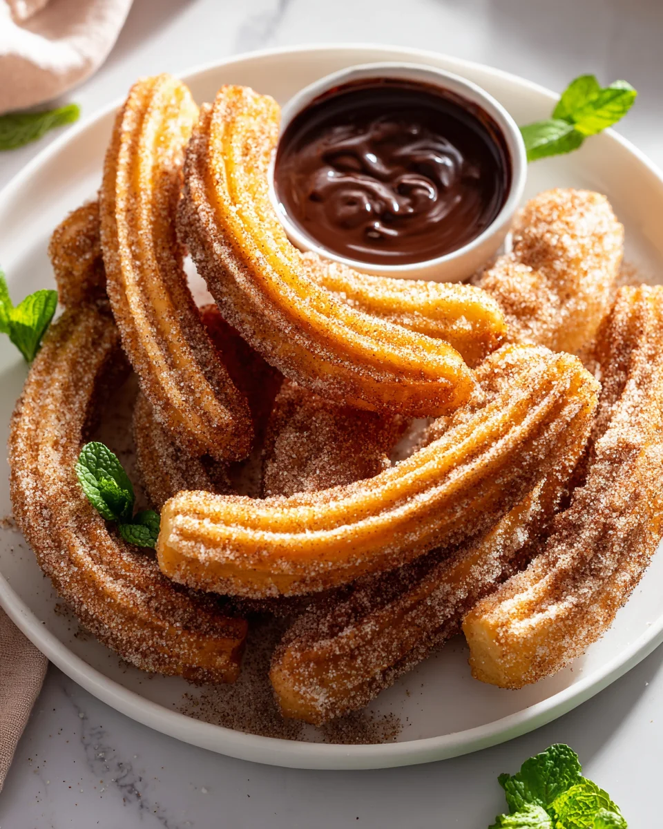 Knusprige Airfryer Churros mit Zimt Zucker – Einfach & Lecker!