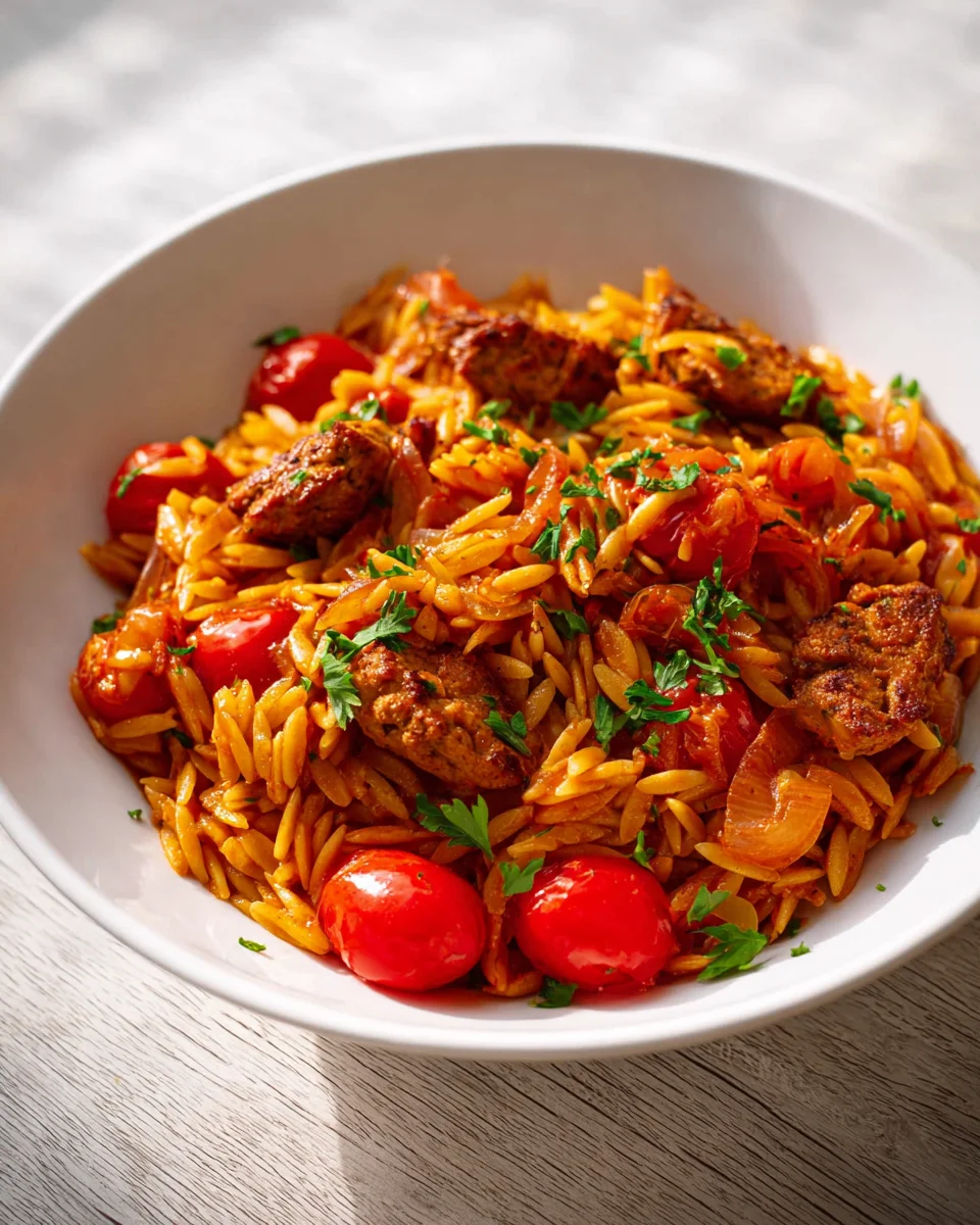 Würzige Vegane Gyrosnudeln mit Flair