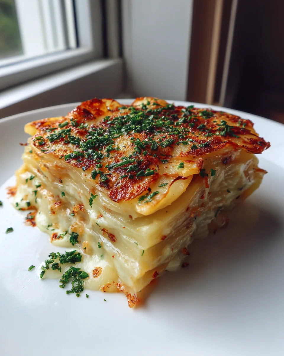 Käse-Crispy Kartoffelscheiben mit knusprigem Topping Rezept