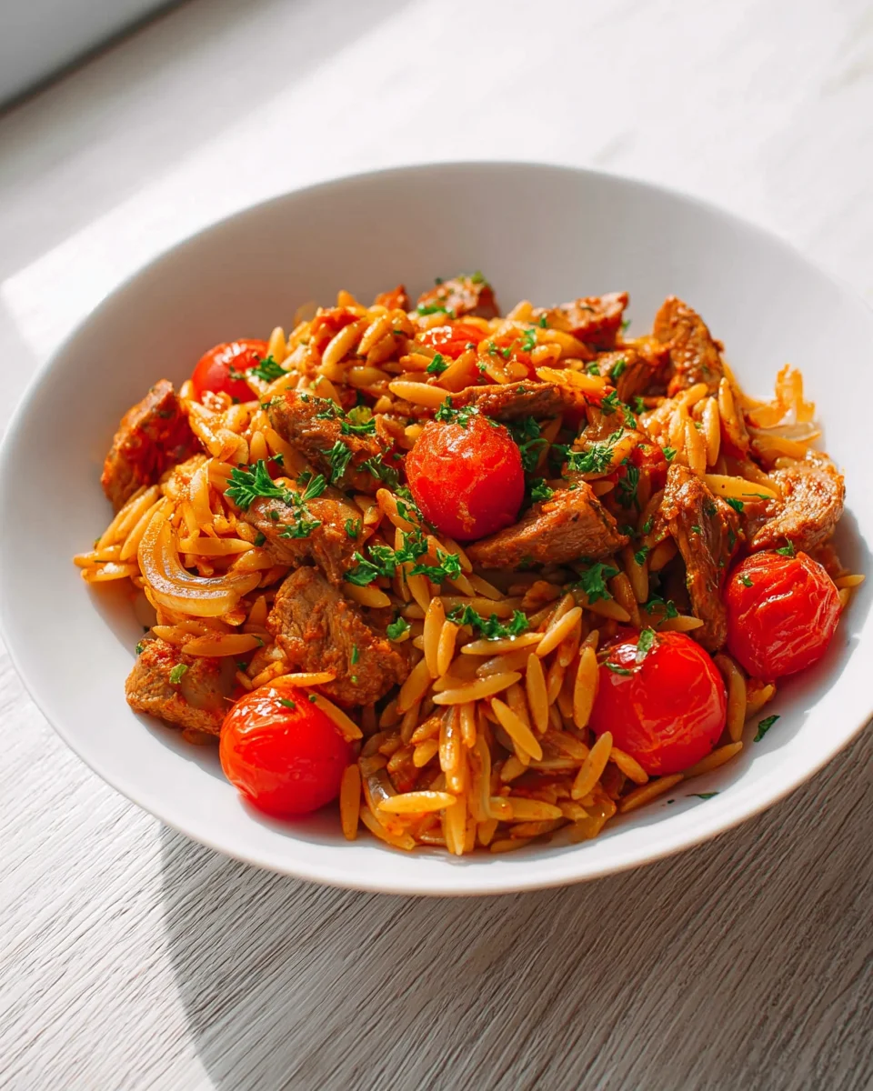 Würzige Vegane Gyrosnudeln mit Flair