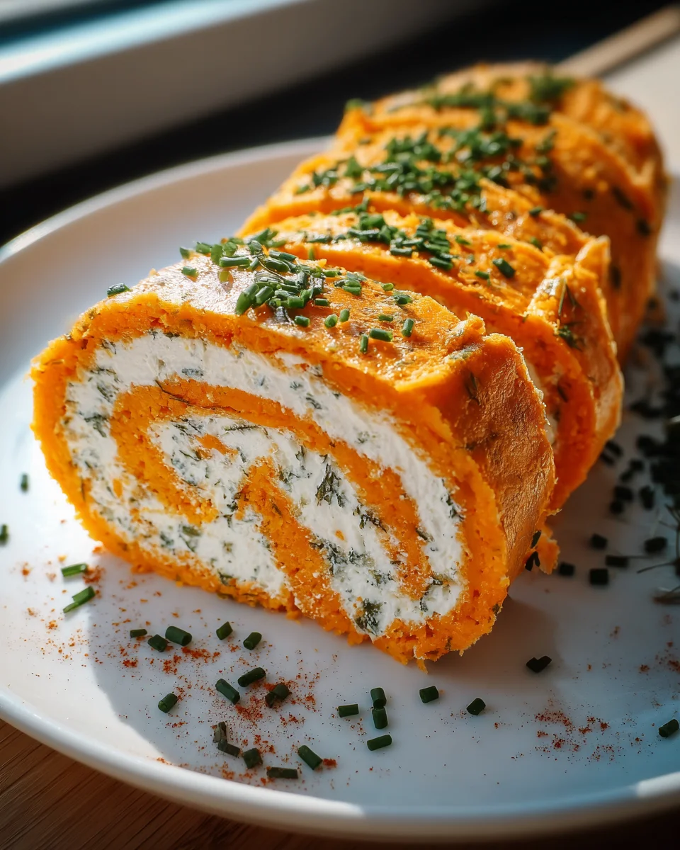 Fruchtige Mohrenrolle mit Frischkäsezauber