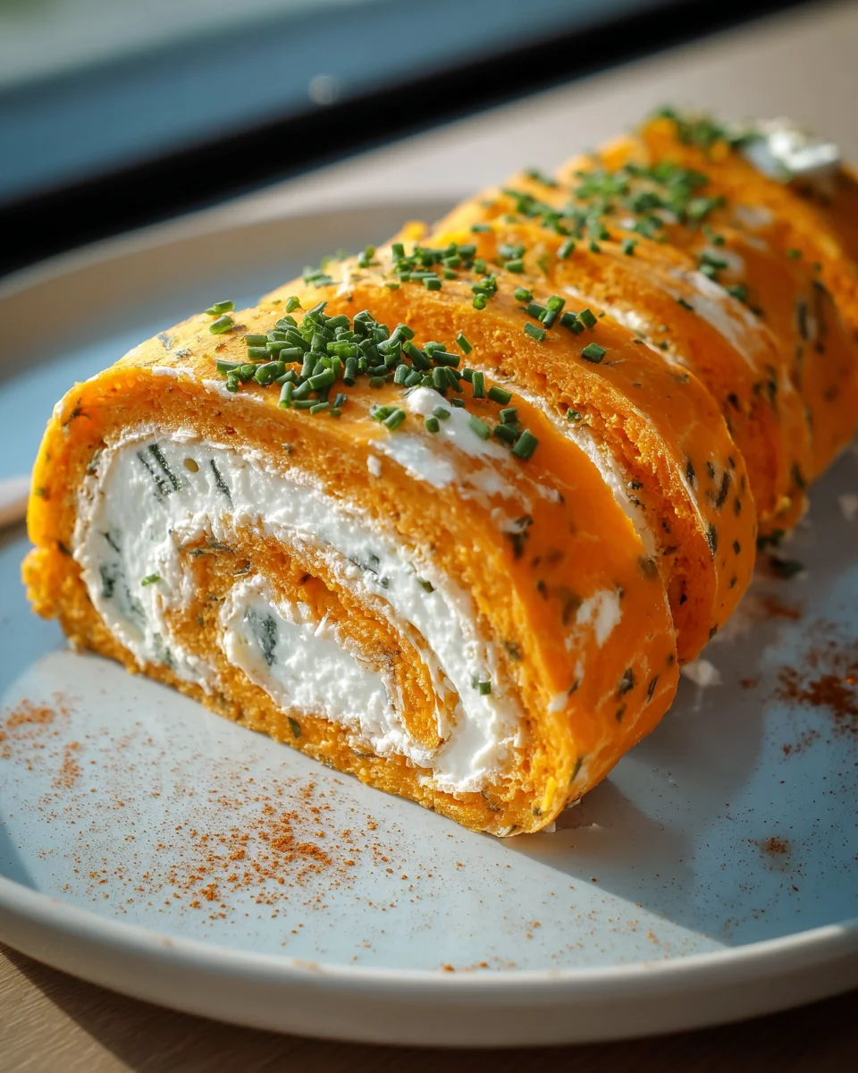 Fruchtige Mohrenrolle mit Frischkäsezauber